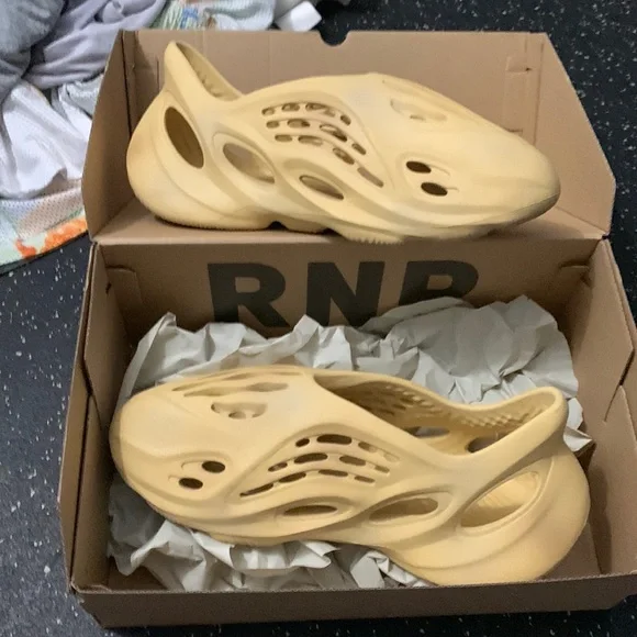 Yeezy | Shoes | Yeezy Foam Runner Desert Sand Size 1 | Poshmark